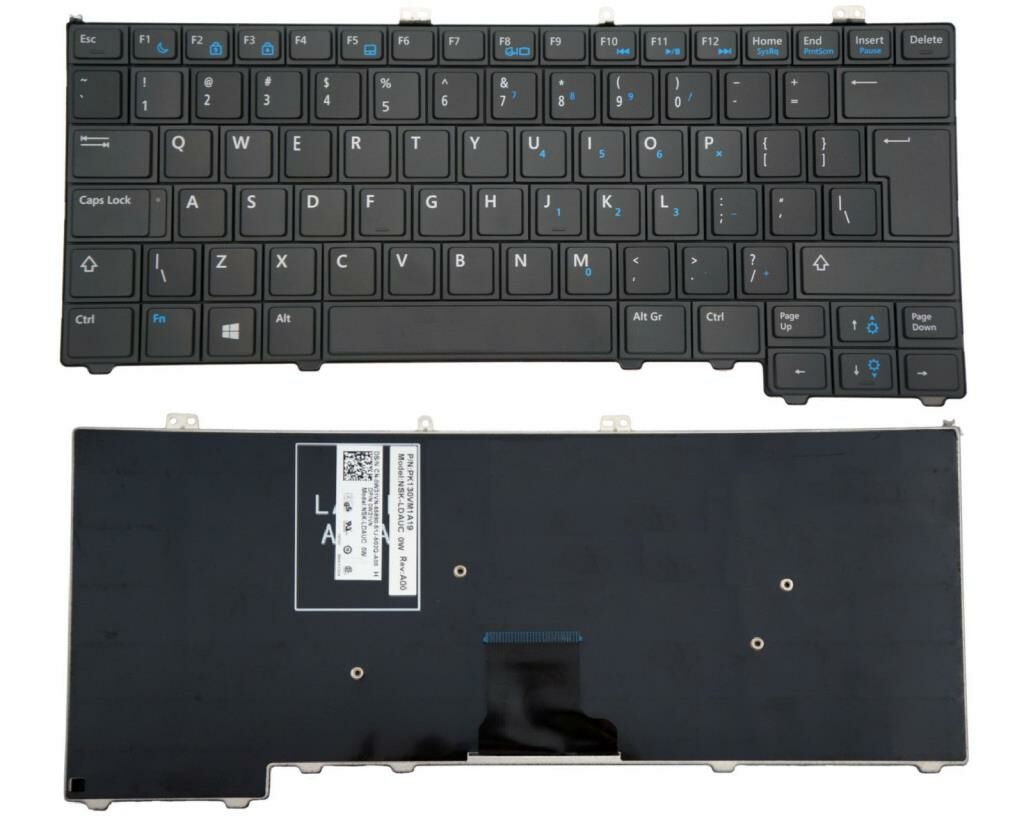 Dell Latitude P22S, P22S001 12 7000 Notebook Klavye - Siyah - TR