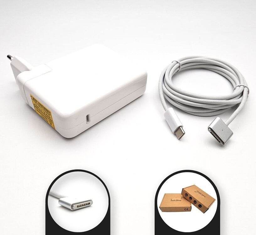Apple Uyumlu MacBook Pro A2452 (M1, 2021) Notebook Adaptörü, Laptop Şarj Cihazı 140W