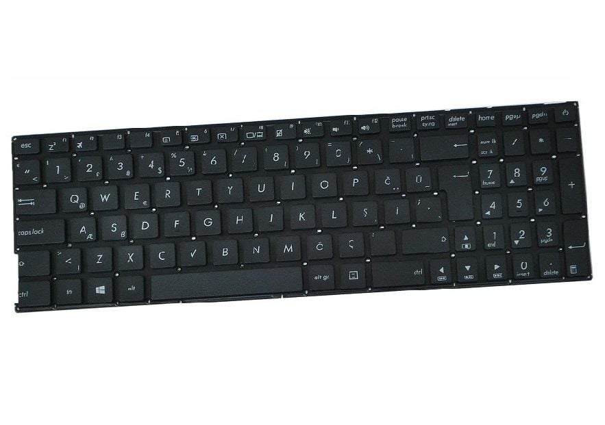 Asus X540LJ-XX065D, X540LJ-XX097T Klavyesi - Siyah - TR
