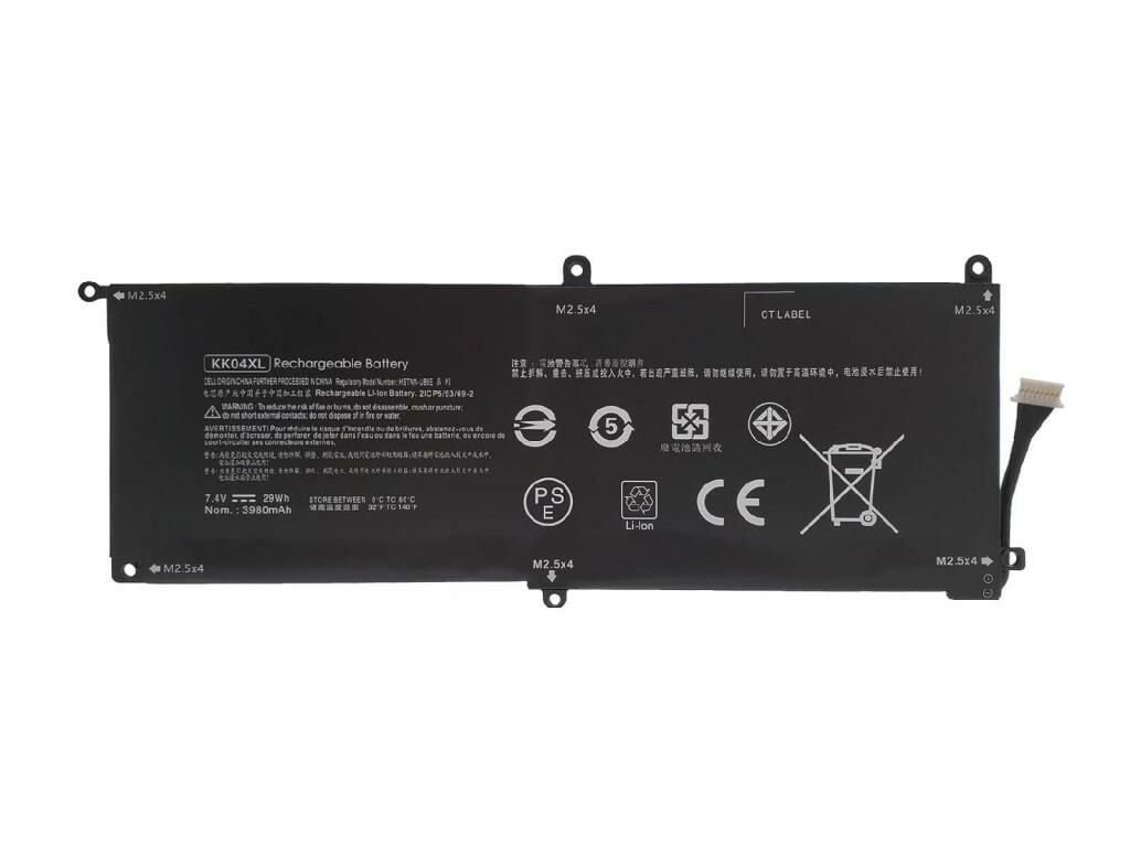 Hp Pro x2 612 G1, KK04XL Notebook Bataryası - Ver.2 (Tablet)
