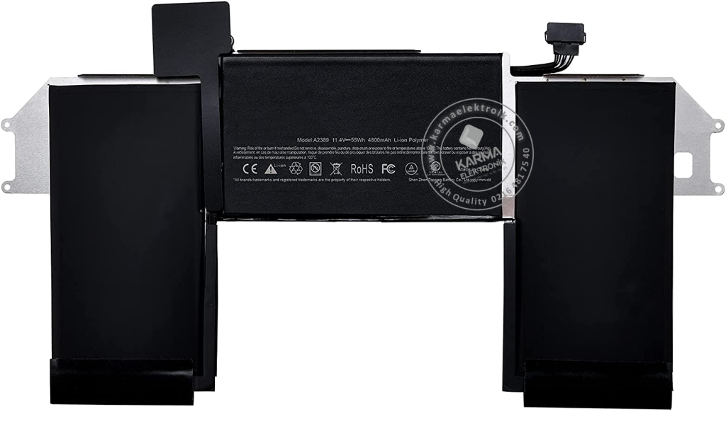 For Macbook Air M1 13'' A2389, 080-333-4000 Batarya, Pil