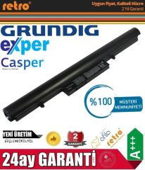 Grundig 1450 B1 B8 1450 B2 B8 Notebook Bataryası - Pili Siyah