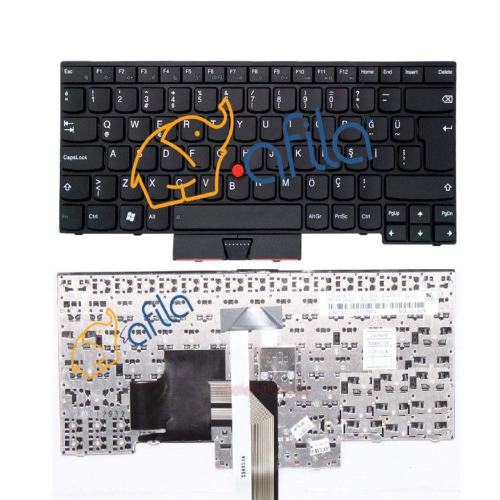 Lenovo Thinkpad E330 E335 S430 Notebook Klavyesi -Siyah - TR