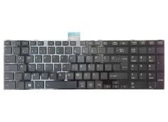 Toshiba Satellite Pro L870-130, L870-13U uyumlu Notebook Klavyesi (Siyah TR)