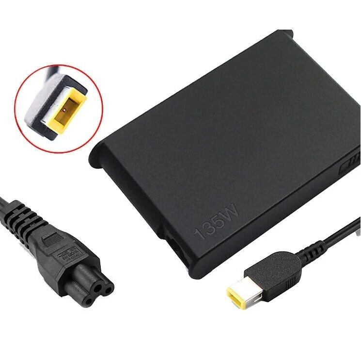 Lenovo ThinkPad T470p, T540p, Z710 uyumlu Notebook Adaptörü, Şarj Aleti Cihazı 135W / Tip2