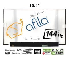 N161HCA-GA1 Rev.A1 16.1'' Slim Led Ekran, Lcd Panel 40pin FHD (144Hz)