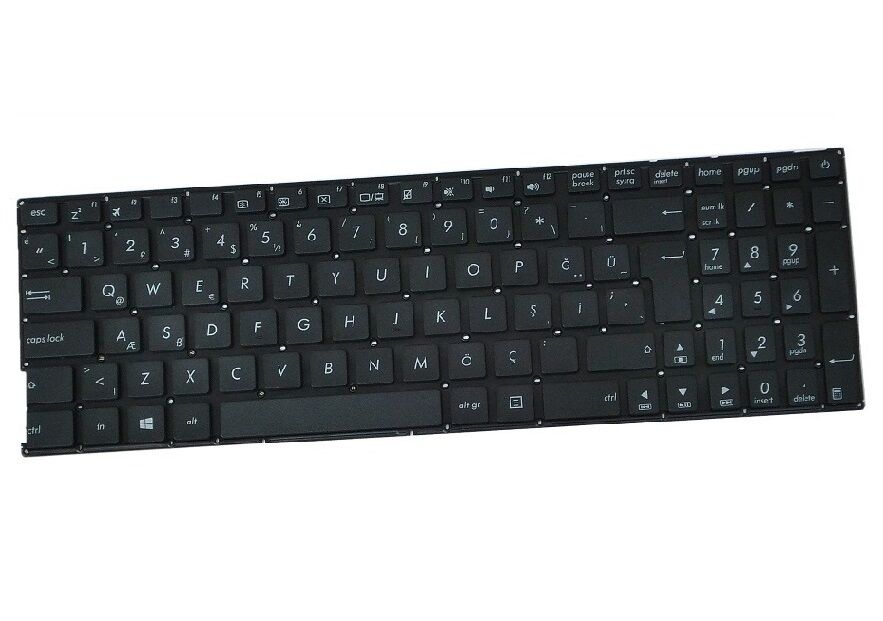 Asus X540UAL-GO1397 X540UAN-GO1397 Klavyesi - Siyah - TR