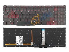 Acer Predator PH317-53 Notebook Klavye - Tuş Takımı / Siyah - TR - Backlit - Kırmızı Tuş - Ver.4