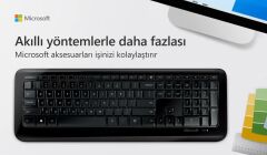 Microsoft 850 Dekstop Türkçe Q Kablosuz Klavye + Mouse Set  PY9-00011