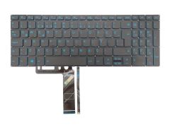 Lenovo ideaPad S145 81MV015YTX, 81W60052TX Klavyesi - Füme TR, Mavi Tuşlu / ışıklı