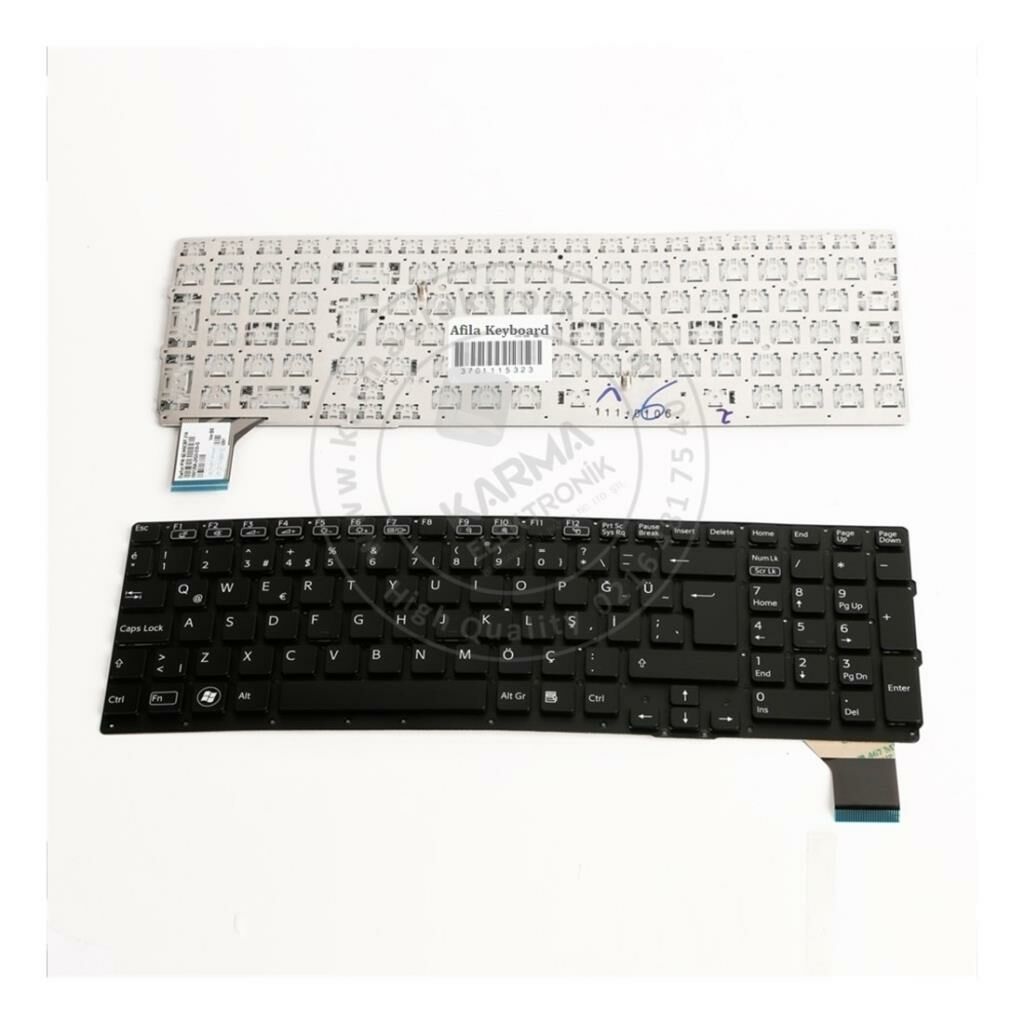 Sony Vaio PCG-41412M PCG-41414M Notebook Klavyesi - Siyah - TR