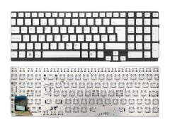 Sony Vaio 550120900-035-G Notebook Klavyesi - Silver - TR
