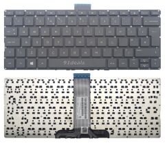 HP Stream x360 11-aa002nt (1JL35EA) Notebook Klavyesi Siyah TR (Büyük Enter'lı)