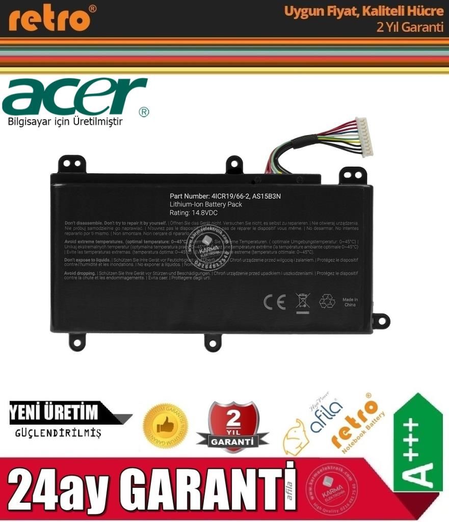Acer 1422-0260000 Notebook Bataryası, Pili
