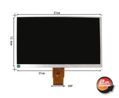 9'' inç 50 Pin Düşük Çözünürlük Tablet Pc Panel Panel iç Ekran - FPC70050