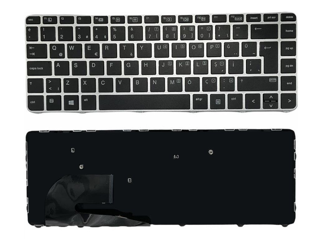 Hp EliteBook 840 G3 Notebook Klavyesi, Laptop Tuş Takımı (Siyah TR) / KL0009