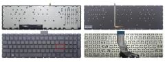 Hp 15-BK000NT, 15-BK001NT Klavyesi (Siyah TR) ışıklı - K. ENTER