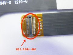 Acer uyumlu S3, Aspire Ultrabook MS2346 Lcd Data Kablosu HB2-A004-001 B01 / 2.Versiyon