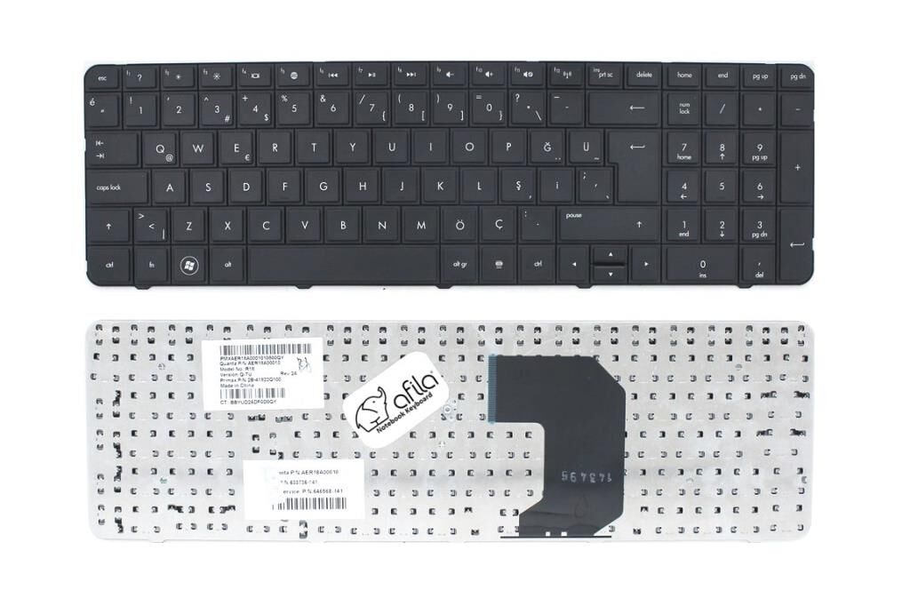 Hp Pavilion G7-1156NR, G7-1157DX, G7-1158NR Klavyesi (Siyah TR)