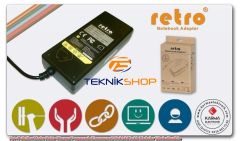 Lenovo 45N0481, 45N0482, 45N0483 Notebook Adaptörü (65W) Şarj Cihazı USB Tip