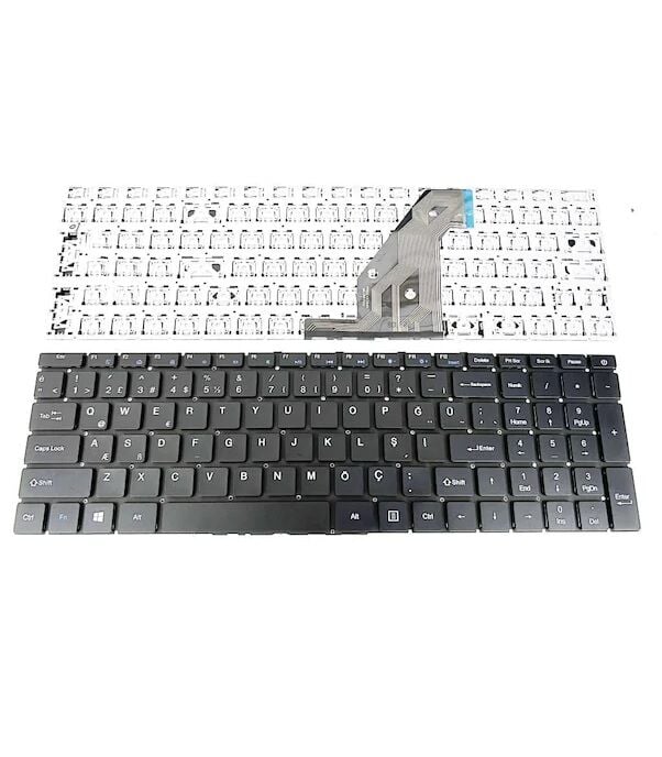 Hometech Alfa 550i Notebook Klavye - Tuş Takımı / Siyah - TR