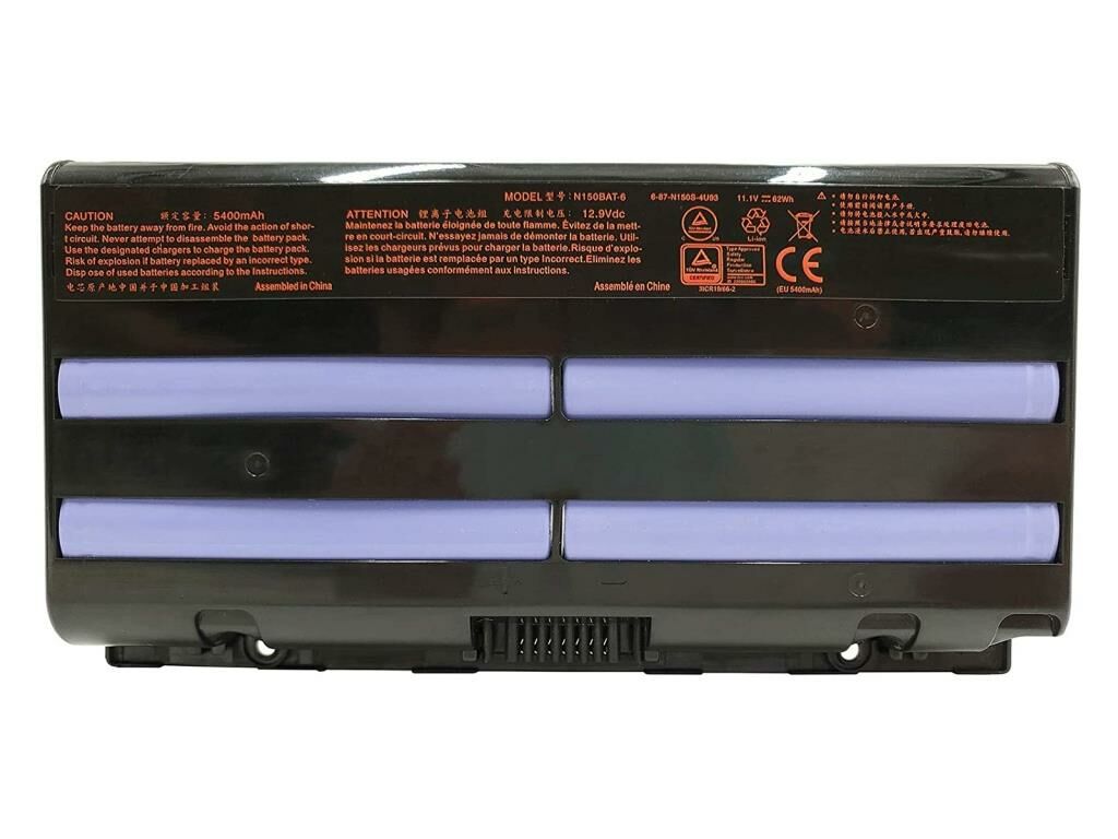 Clevo Monster Casper Msı 6-87-N150S-4U93 Batarya Pili