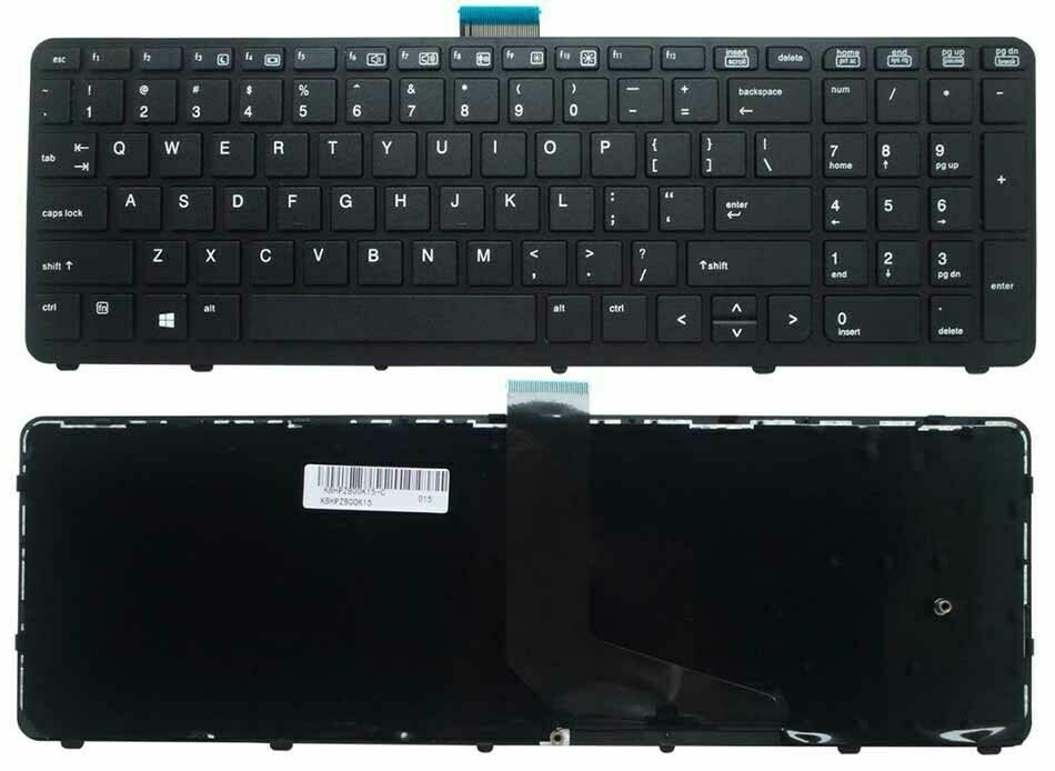 Hp ZBook 15 G1, 15 G2 Notebook Klavyesi - Siyah - TR