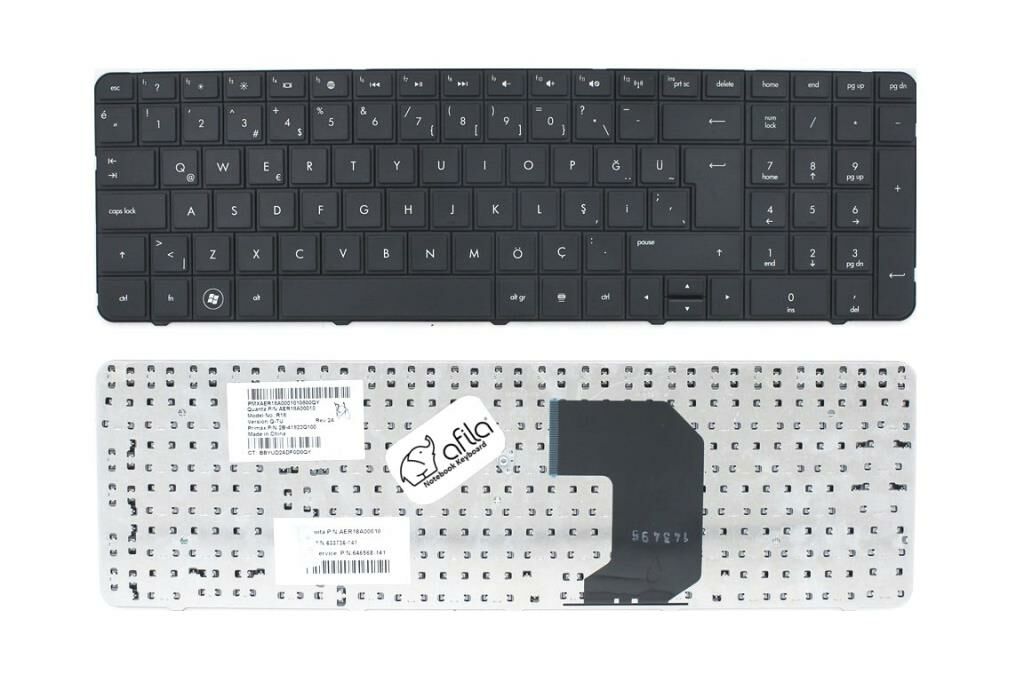 Hp Pavilion G7-1265NR, G7-1269NR, G7-1270CA Klavyesi (Siyah TR)