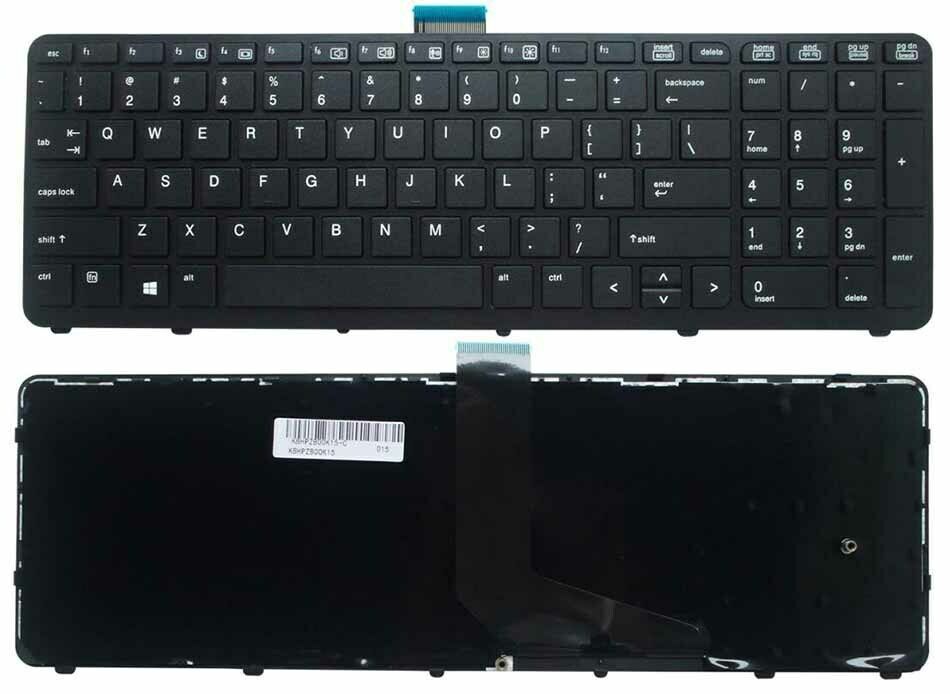 Hp ZBook 17 G1, 17 G2 Notebook Klavyesi - Siyah - TR