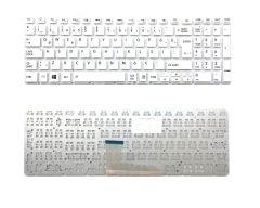 Toshiba Satellite L50D-B-13K Notebook Klavyesi Beyaz TR