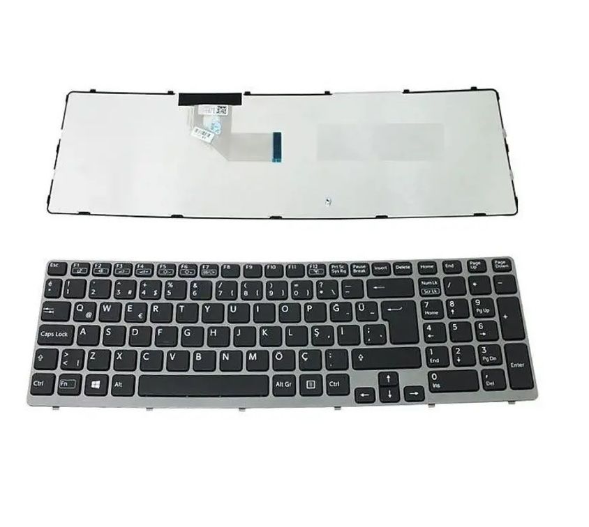 Sony Vaio VPCF119 Serisi Notebook Klavyesi - Siyah - TR