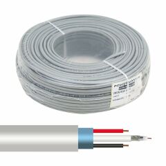 250 Metre 2+1 CCTV 0.34mm Kamera Kablosu (250M)
