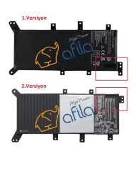 Asus K555Ld K555Lf K555Lj Bataryası, Pili - Ver.1