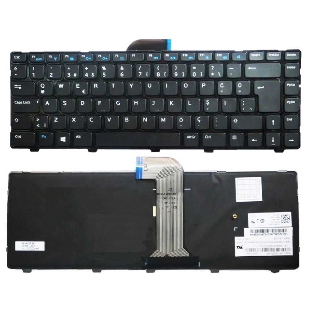 Dell Vostro 2421 Notebook Klavyesi - Tuş Takımı / TR