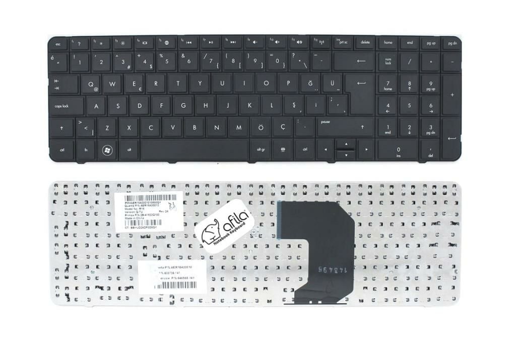 Hp Pavilion MP-10N73US-920, MP-11N16TQ-920W Klavyesi (Siyah TR)