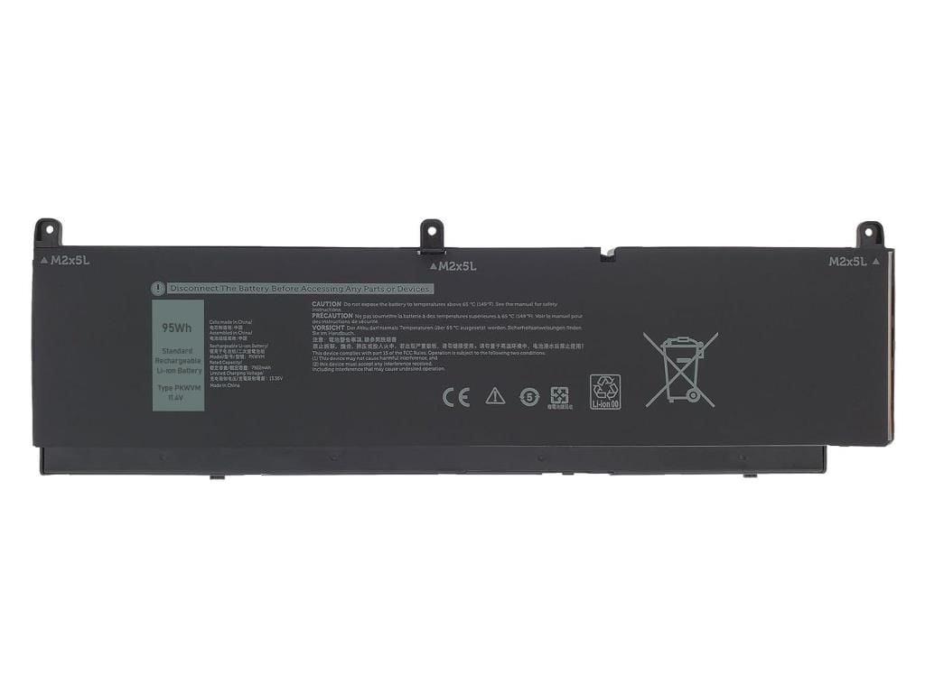 Dell uyumlu Precision 7550, PKWVM Notebook Bataryası, Laptop Pili / RDL-258