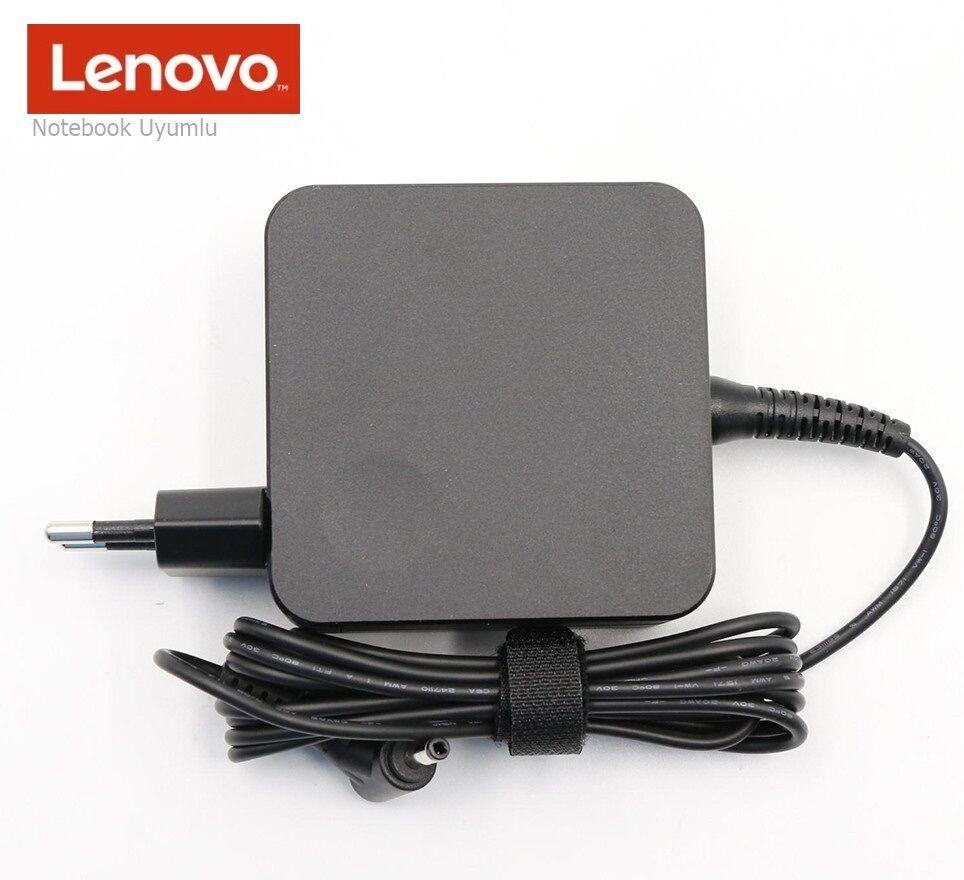 Lenovo V15-IWL 81YE0095TX, 81YE008ETX Uyumlu Adaptörü, Şarj Aleti Cihazı - 65W (Wall Tip) / 45W uyumlu