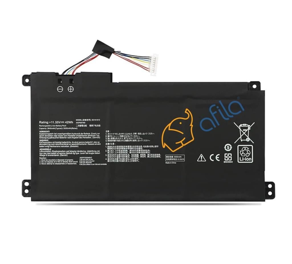 Asus VivoBook L410MA-BV058TS E510KA-EJ033TS Notebook Bataryası, Pili