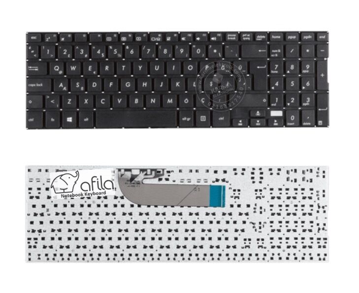 Asus TP500LB TP500LBN TP500LBN Notebook Klavyesi - Siyah - TR