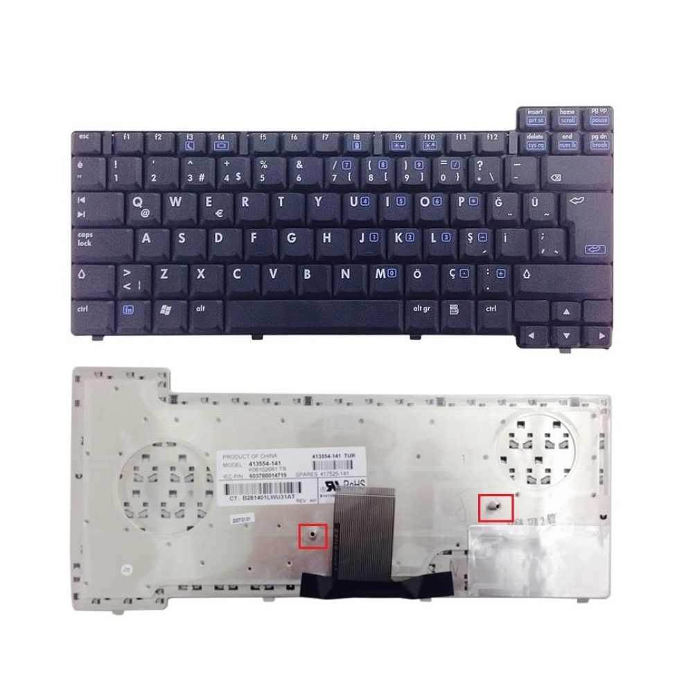 Hp Compaq Nx6110, Nx6310, Nx6320 Notebook Klavyesi - TR