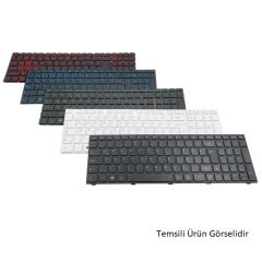 Dell inspiron 13 7000 için Notebook Klavye - Tuş Takımı / Siyah - TR - Backlit