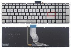 Hp 812726-001, 812726-141 Klavyesi (Silver Gri TR) ışıklı