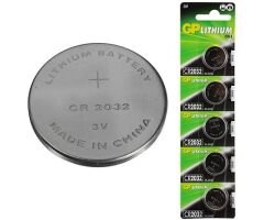 CR2032 3Volt Anakart Bios Pili, Elektronik Kart Bios Pili (5 li Paket)