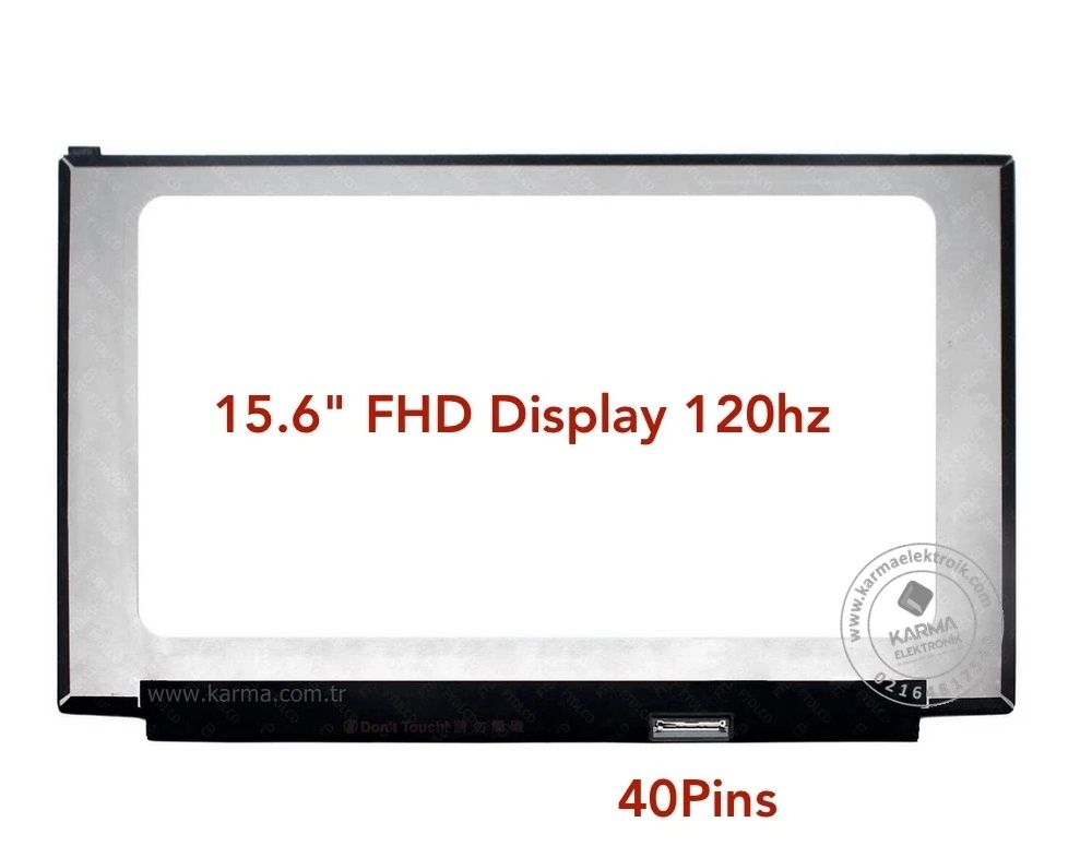 NV156FHM-NX1 V8.0 Uyumlu Notebook 15.6 Lcd Ekran - Panel (120Hz)