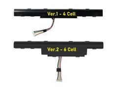 Acer E5-575T, E5-575TG Notebook Bataryası - Ver.2 - 6 Cell