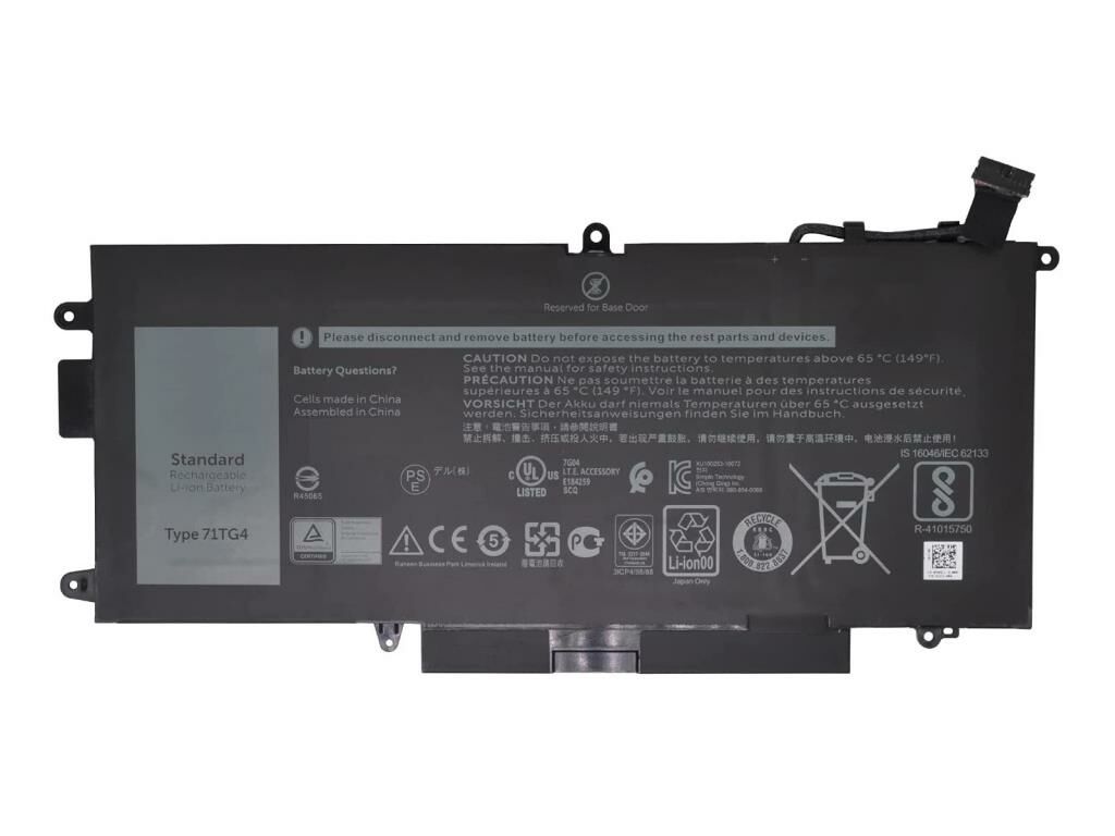 Dell 5289 2-in-1, K5XWW, 71TG4 Notebook Bataryası, Pili / RDL-212