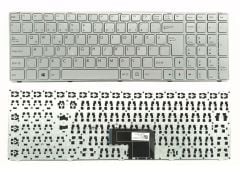 Casper Nirvana C810.7500-BE55P Notebook Klavyesi, Laptop Tuş Takımı (Silver, Gri TR) Ver.2