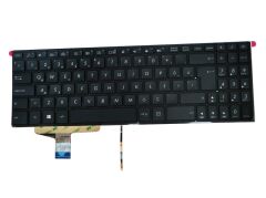 Asus N580VD-DM516T, N580VD-DM028T Notebook Klavyesi (Siyah TR) IŞIKLI