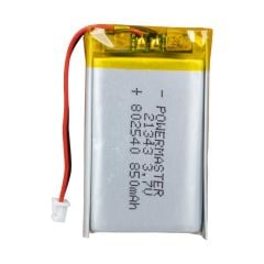 802540 3.7V 800MAH LITHIUM POLYMER BATTERY (Lityum Polimer Ciklet Pil)