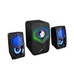 Rampage RMS-175BT 2+1 5W*2 Bluetooth+USB-TF-FM Rainbow Aydınlatmalı Gaming Speaker Hoparlör
